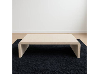 West Elm Raffia Low Coffee Table - $795 retail now $525 - $525 (Park Slope)