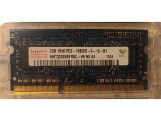 Two SODIMMS PC3 DDR3 Laptop memory 4GB total